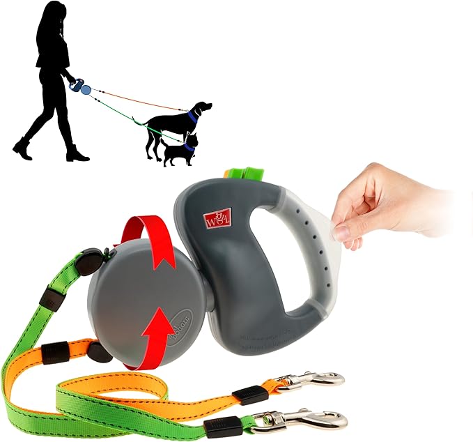 DUAL UNTANGLE DOG LEASH