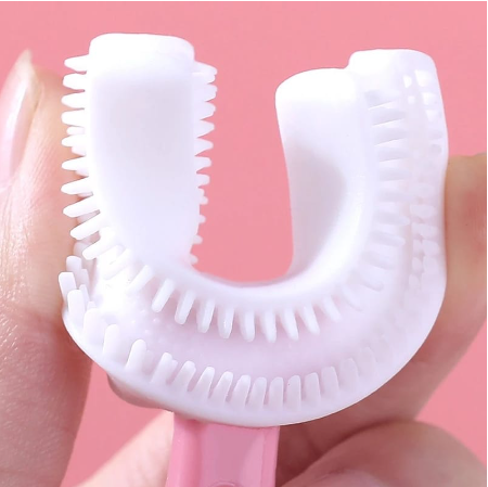 4 Pack U Shaped Toothbrush Kids