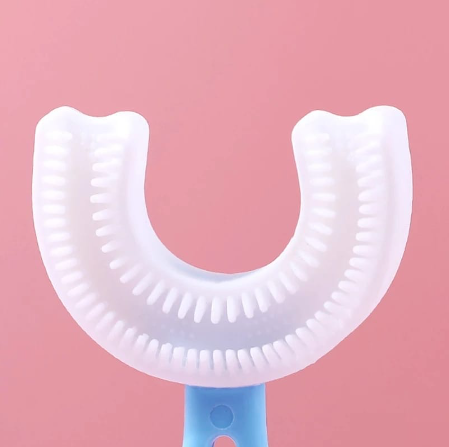 4 Pack U Shaped Toothbrush Kids
